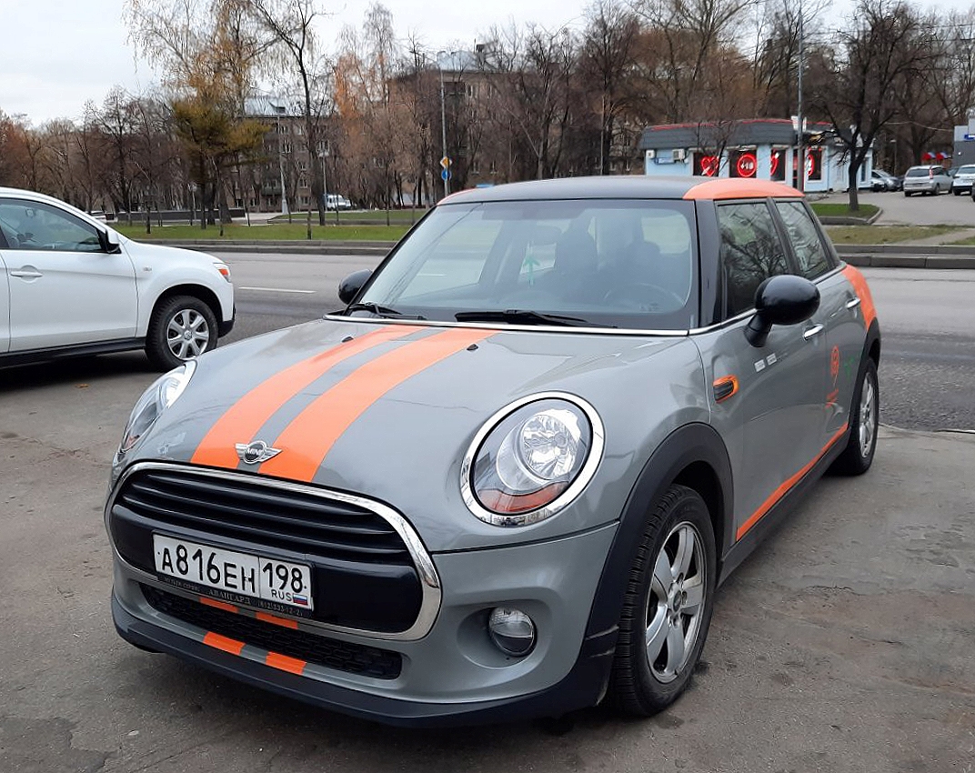 Москва, MINI Hatch № А 816 ЕН 198