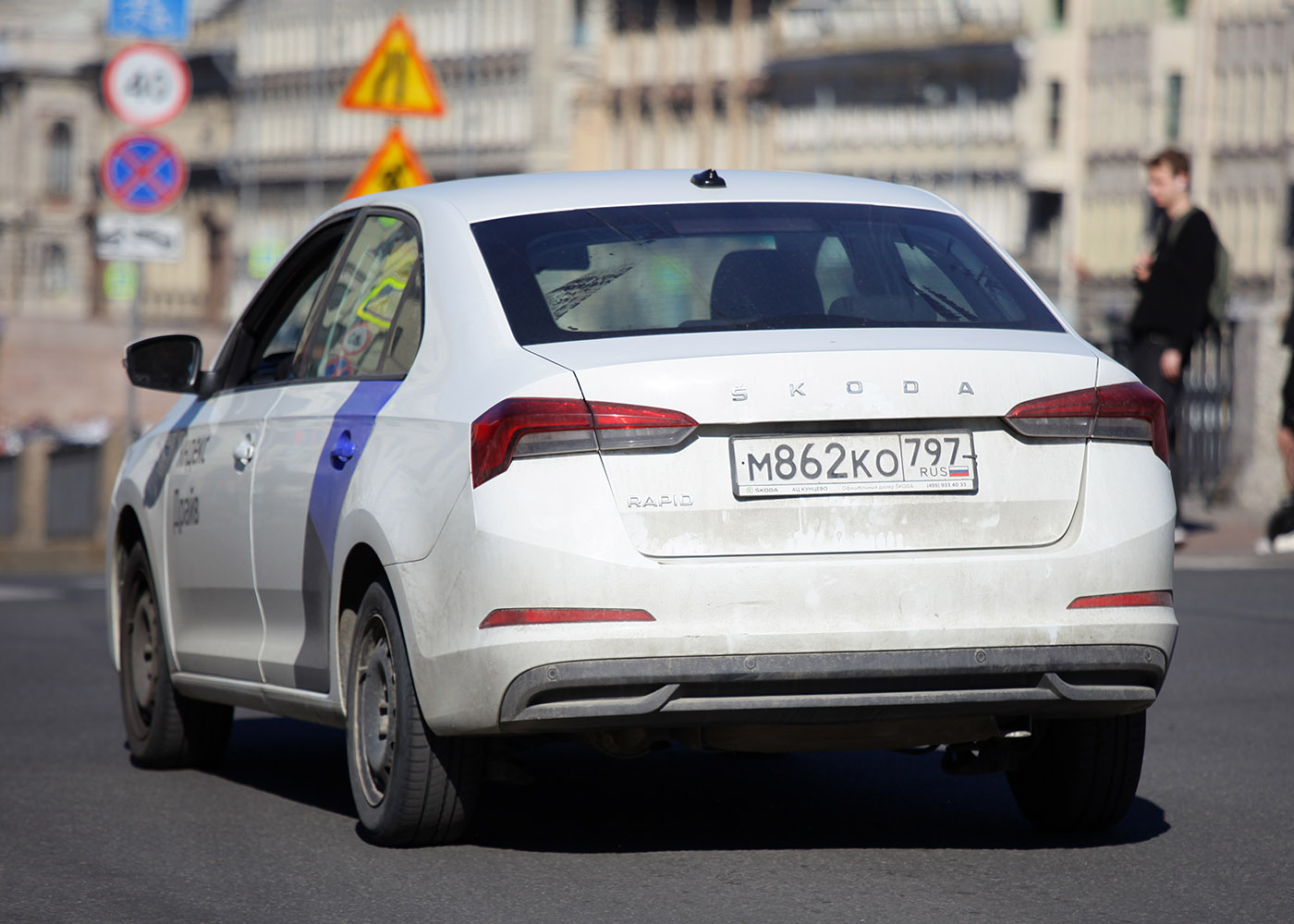 Санкт-Петербург, Škoda Rapid № М 862 КО 797