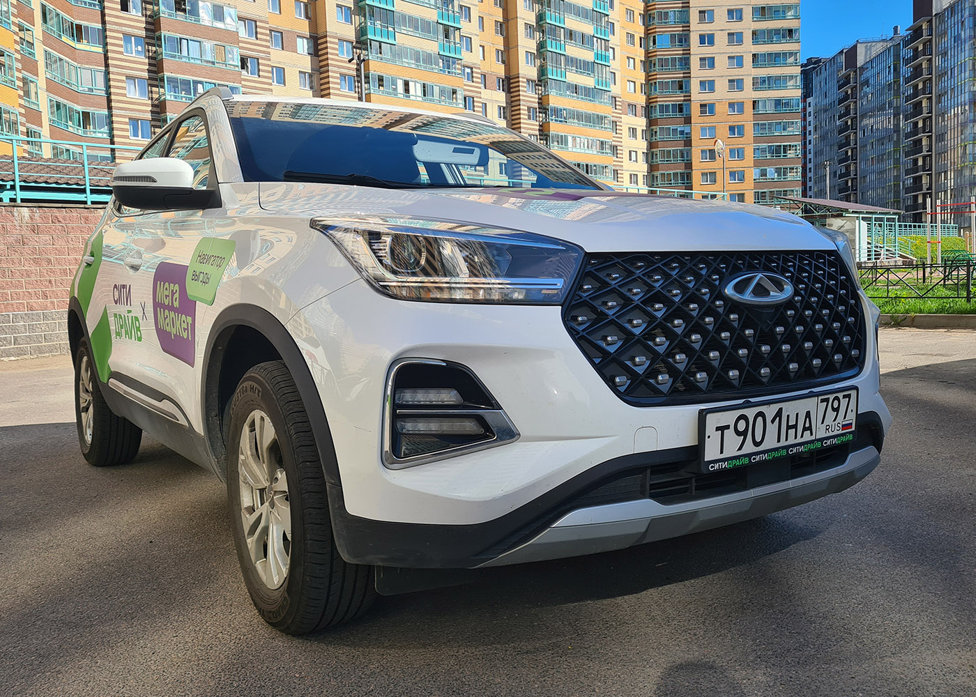 Санкт-Петербург, Chery Tiggo 4 № Т 901 НА 797
