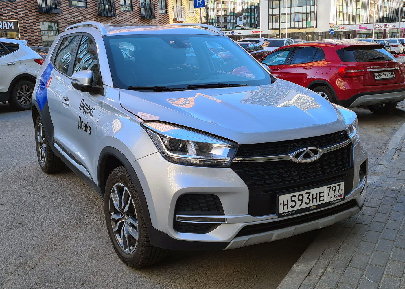 Санкт-Петербург, Chery Tiggo 4 № Н 593 НЕ 797
