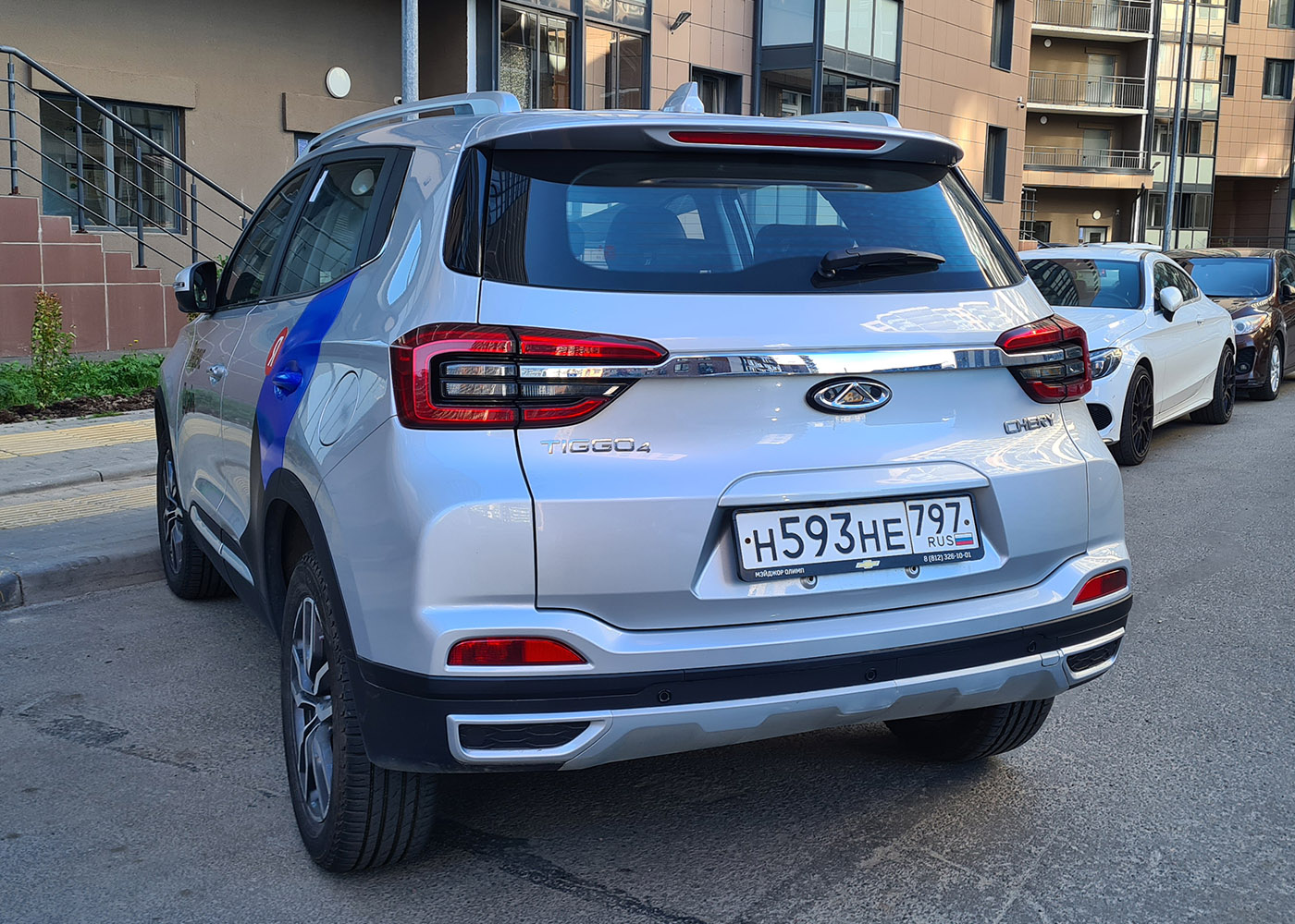 Санкт-Петербург, Chery Tiggo 4 № Н 593 НЕ 797