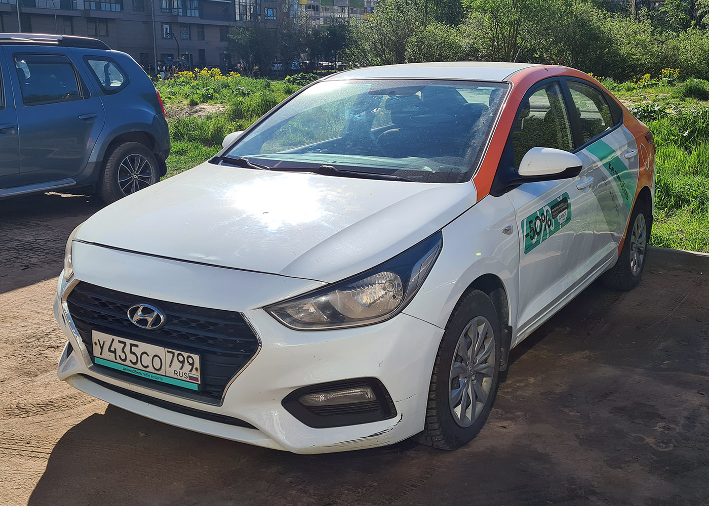 Санкт-Петербург, Hyundai Solaris № У 435 СО 799