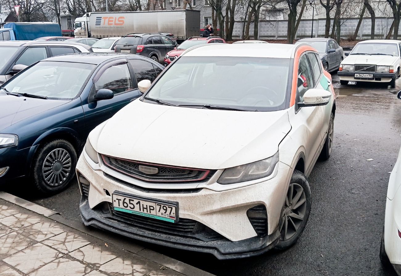 Москва, Geely Coolray № Т 651 НР 797