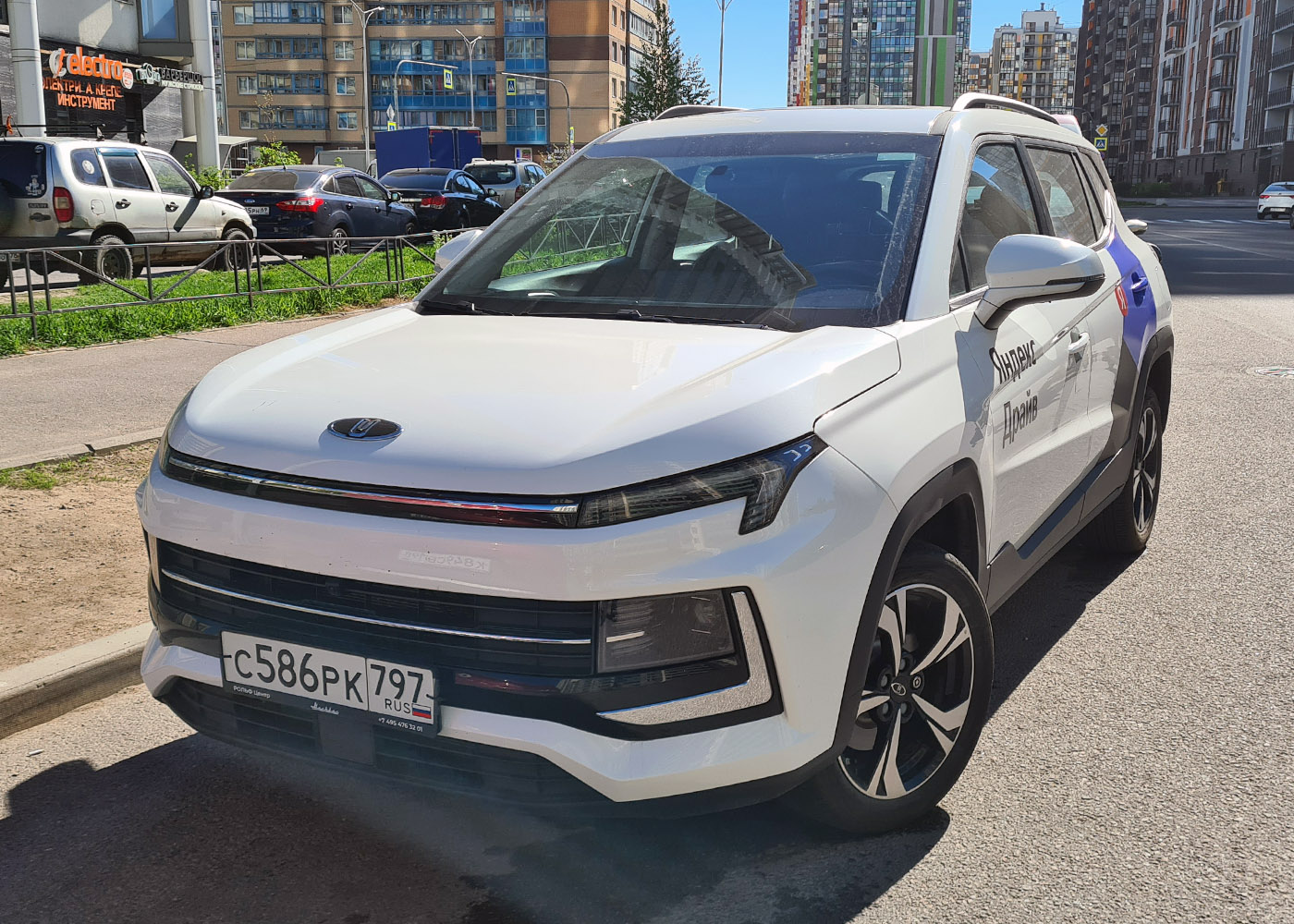 Санкт-Петербург, Москвич 3 № С 586 РК 797