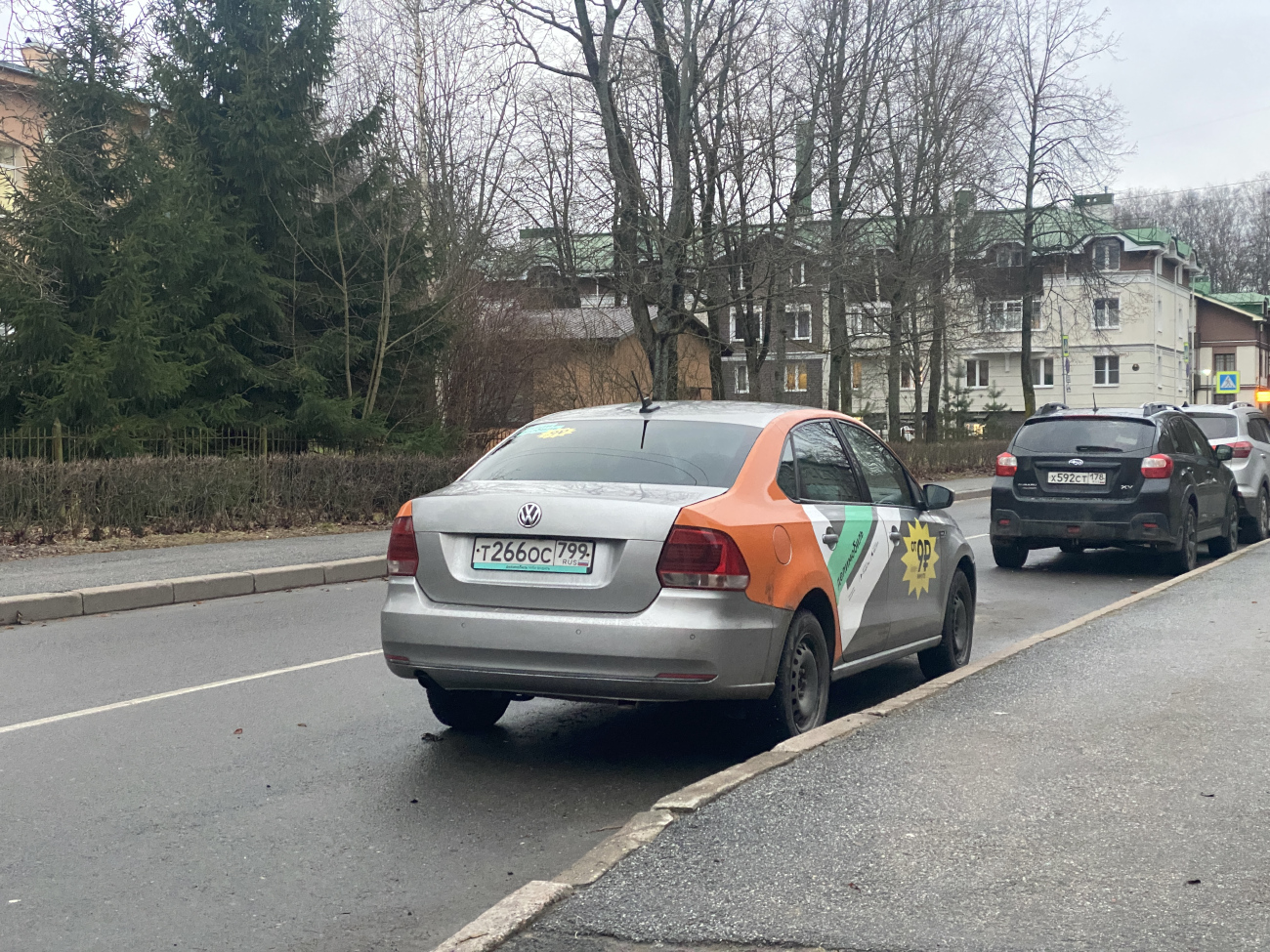Санкт-Петербург, Volkswagen Polo № Т 266 ОС 799