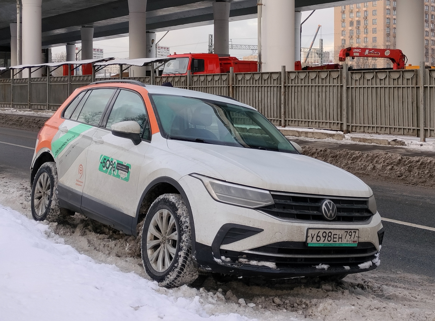 Москва, Volkswagen Tiguan № У 698 ЕН 797