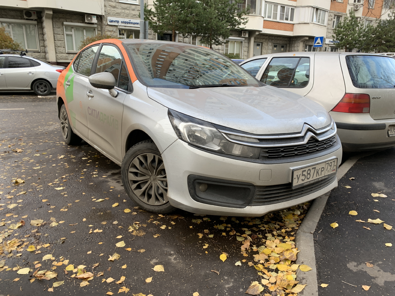 Москва, Citroёn C4 № У 587 КР 797