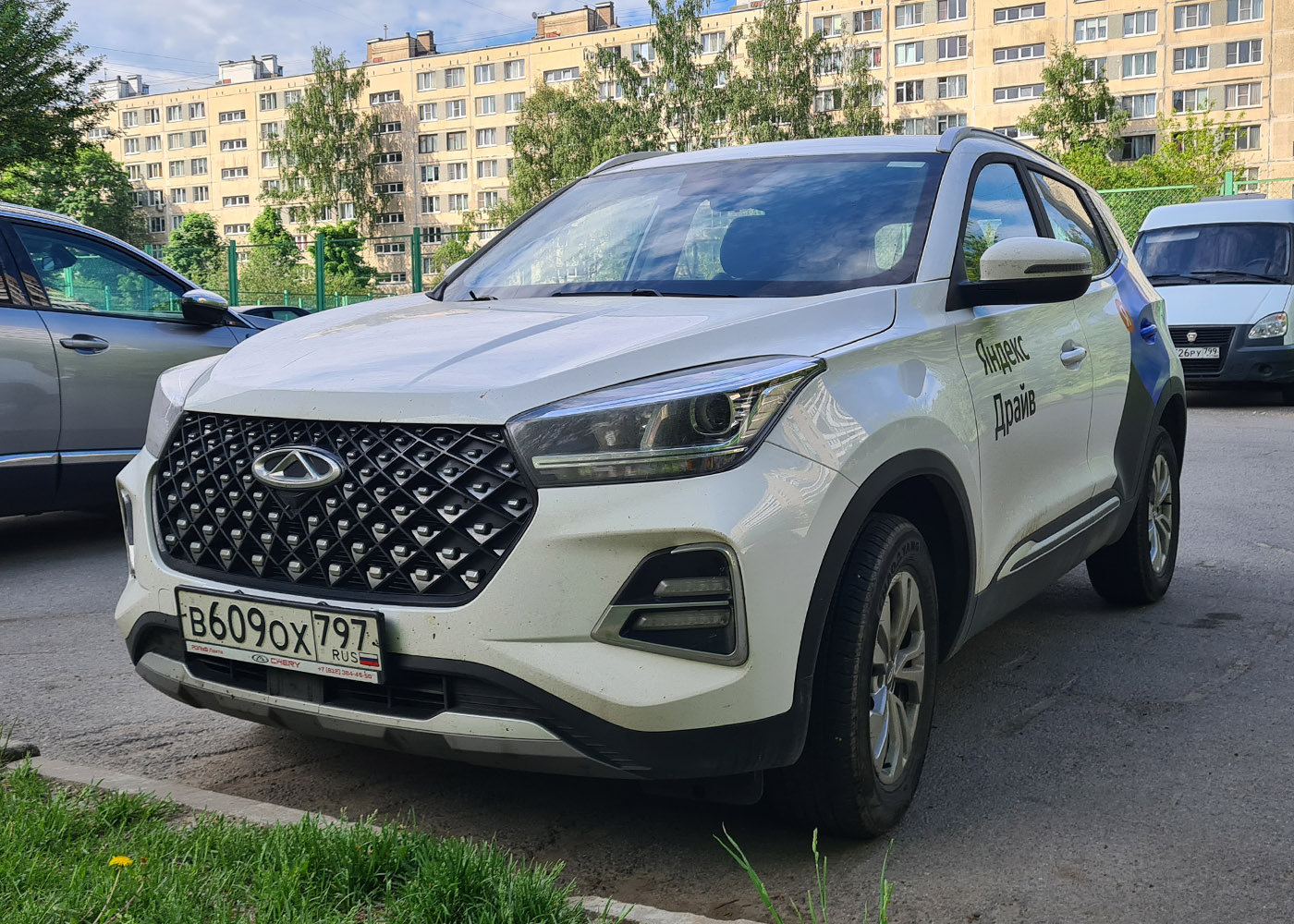 Санкт-Петербург, Chery Tiggo 4 № В 609 ОХ 797