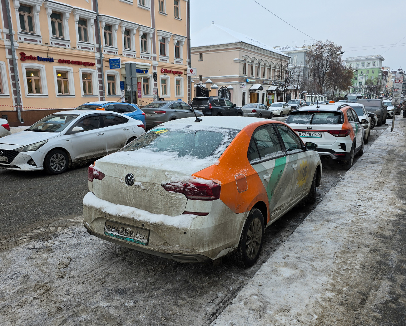 Казань, Volkswagen Polo № В 842 ВУ 797