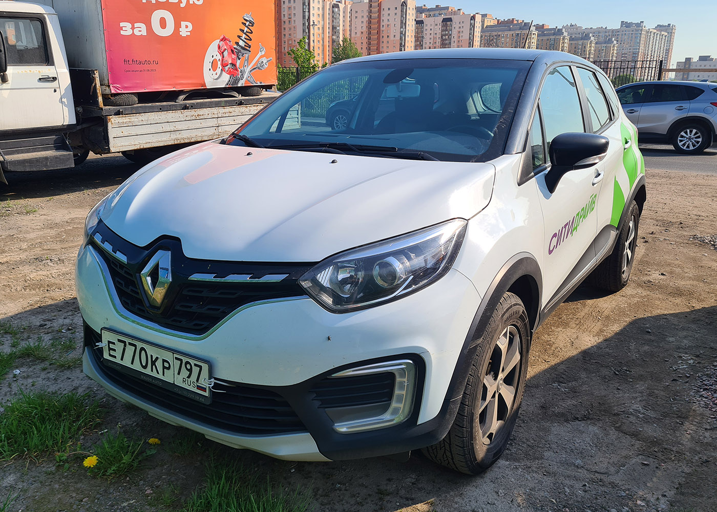 Санкт-Петербург, Renault Kaptur № Е 770 КР 797