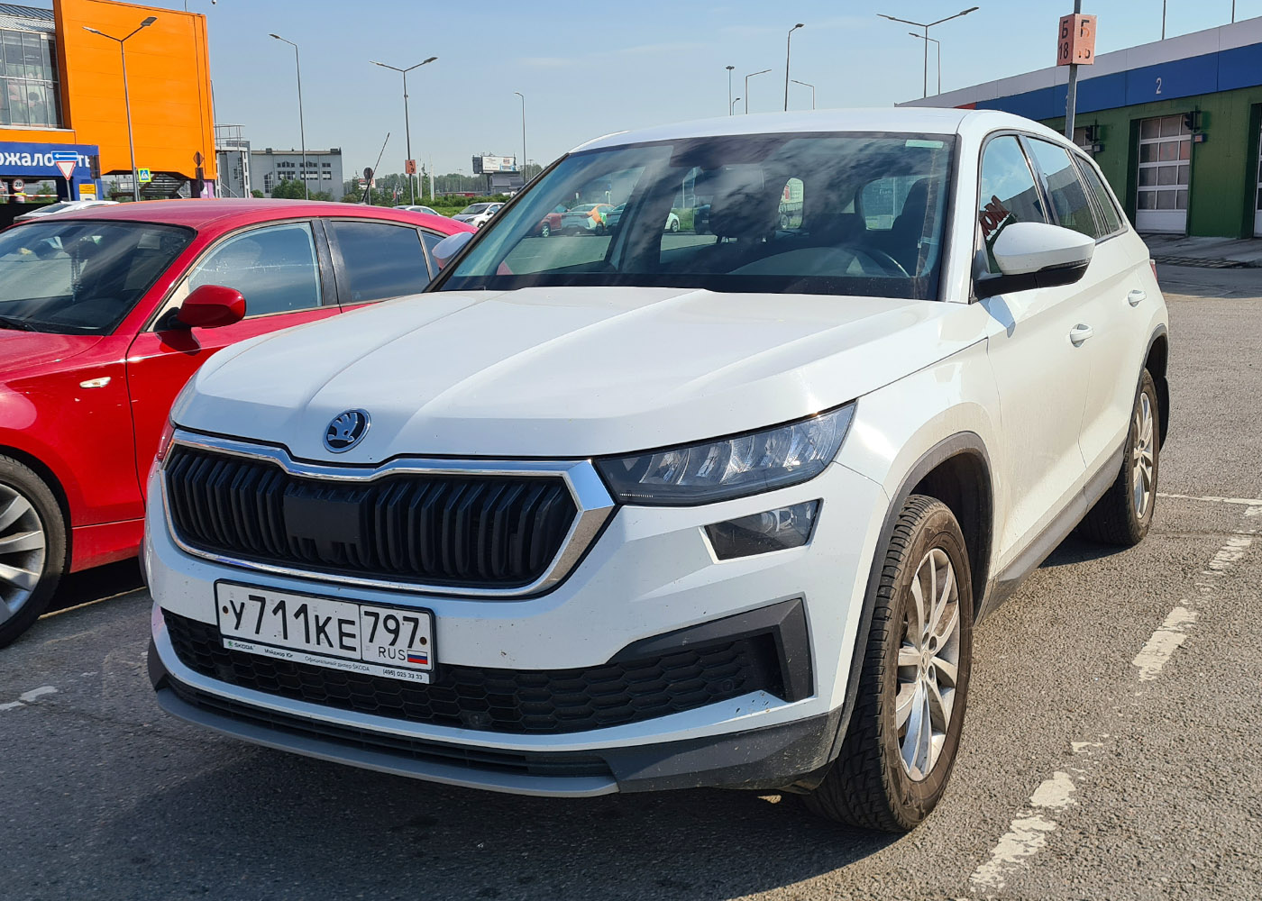 Санкт-Петербург, Škoda Kodiaq № У 711 КЕ 797