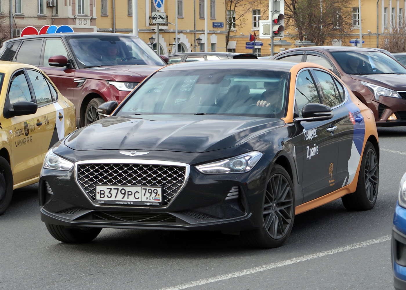 Москва, Genesis G70 № В 379 РС 799