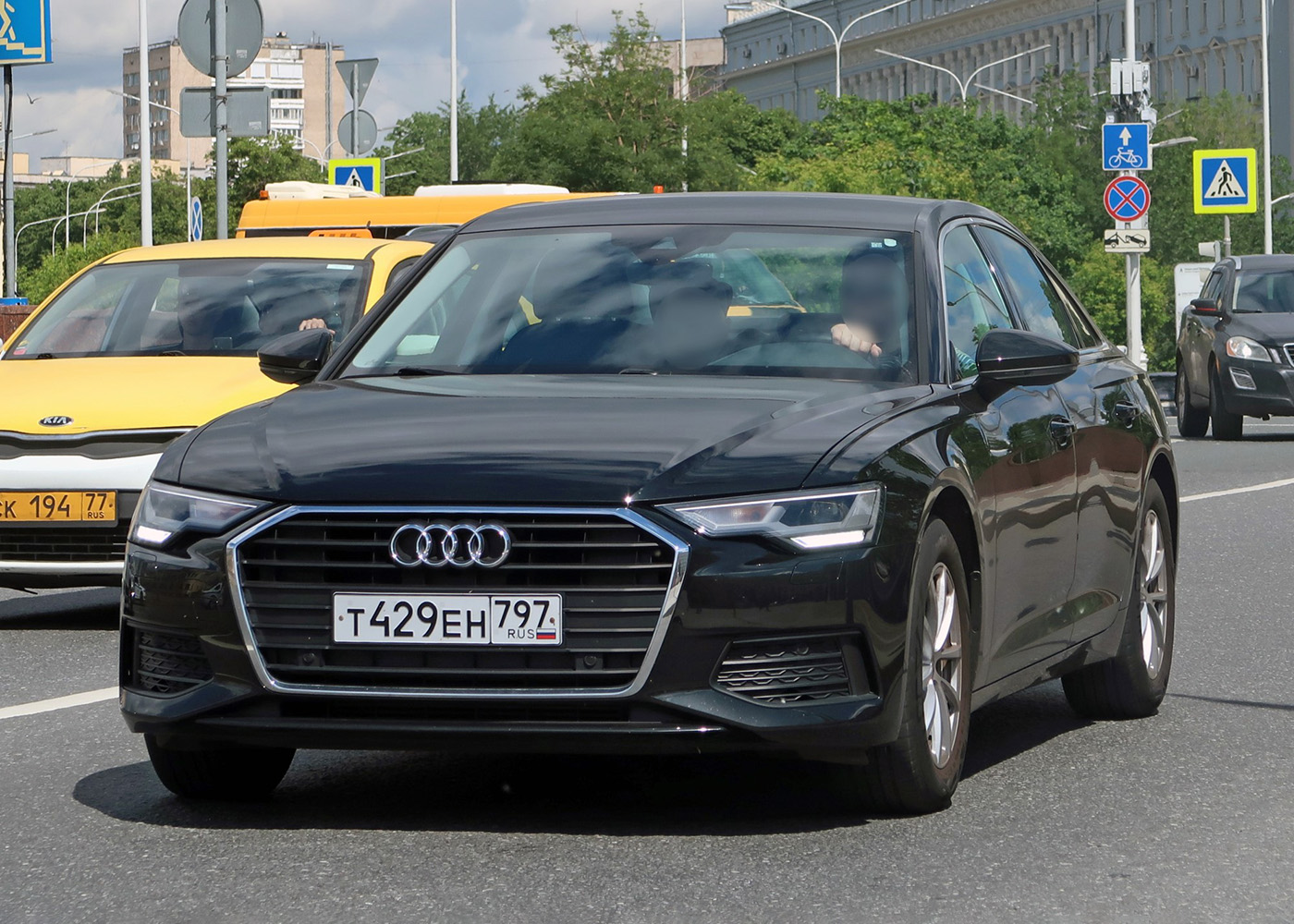 Москва, Audi A6 № Т 429 ЕН 797
