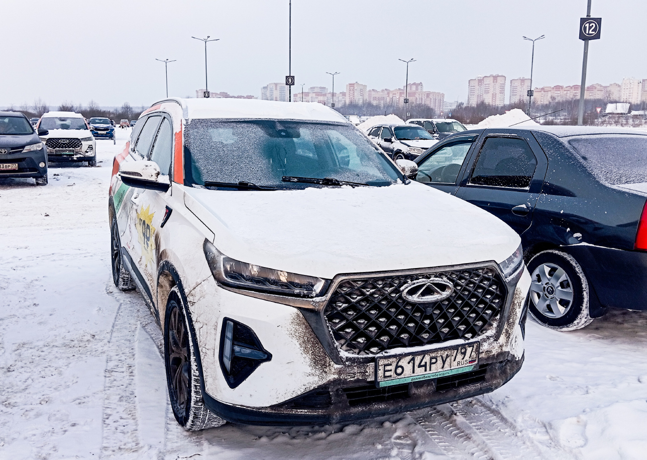 Москва, Chery Tiggo 7 № Е 614 РУ 797
