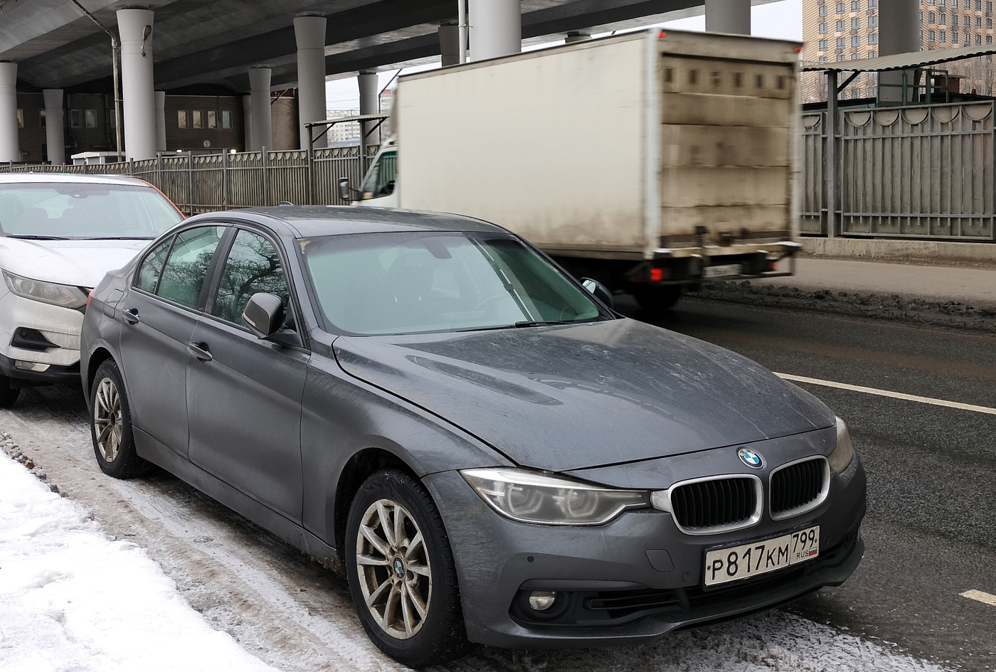 Москва, BMW 3 Series № Р 817 КМ 799