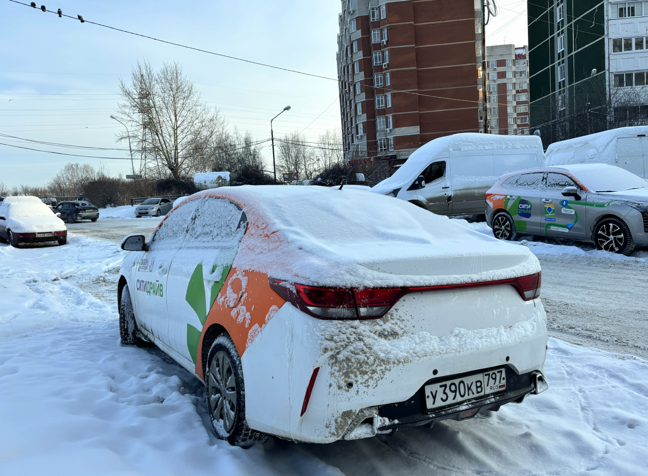 Екатеринбург, KIA Rio № У 390 КВ 797