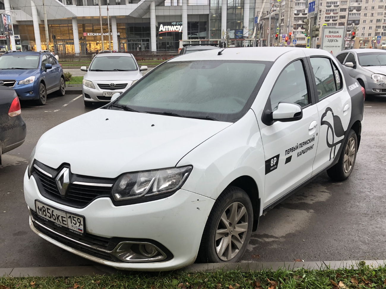Пермь, Renault Logan № М 856 КЕ 159