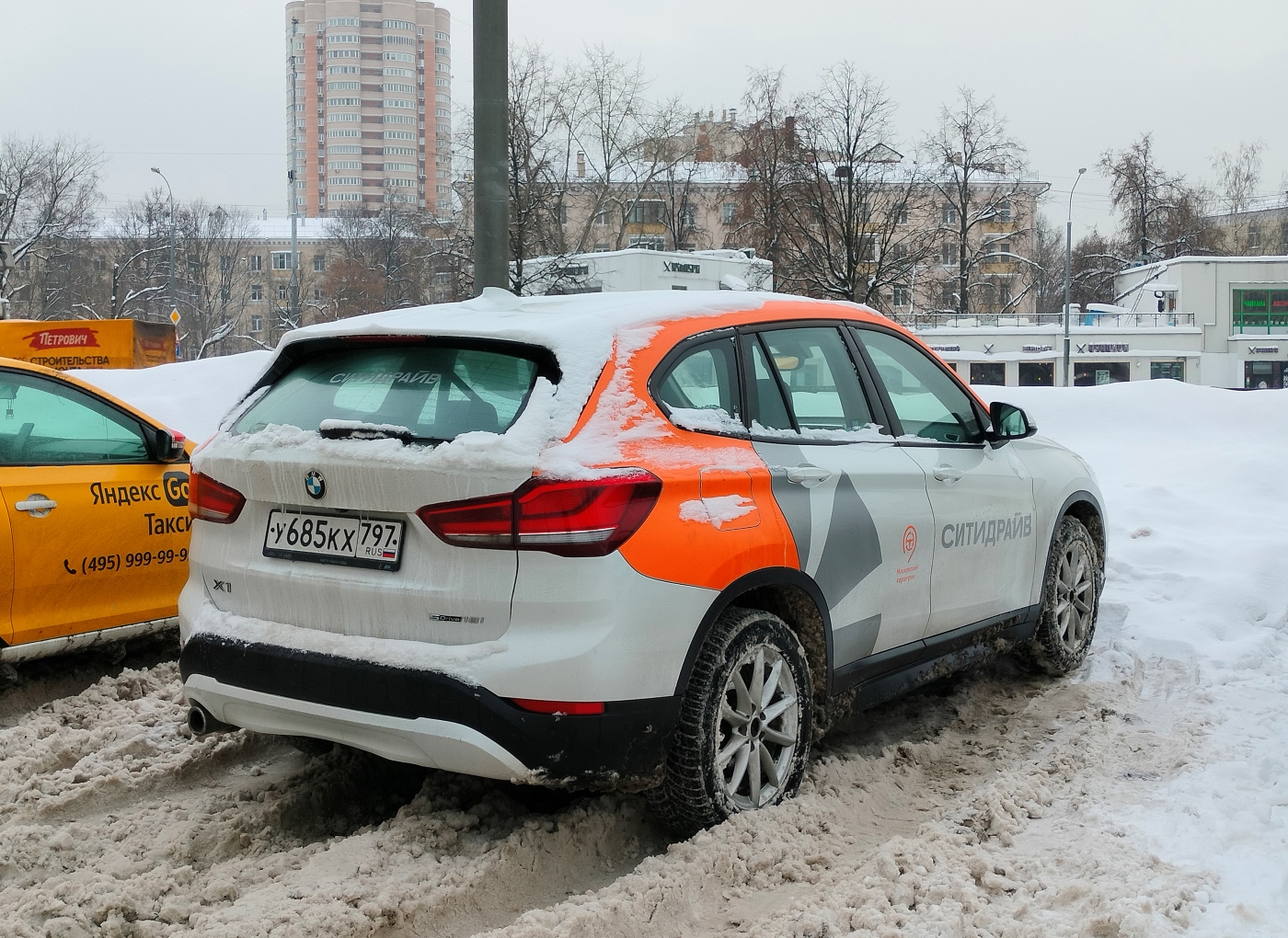Москва, BMW X1 № У 685 КХ 797