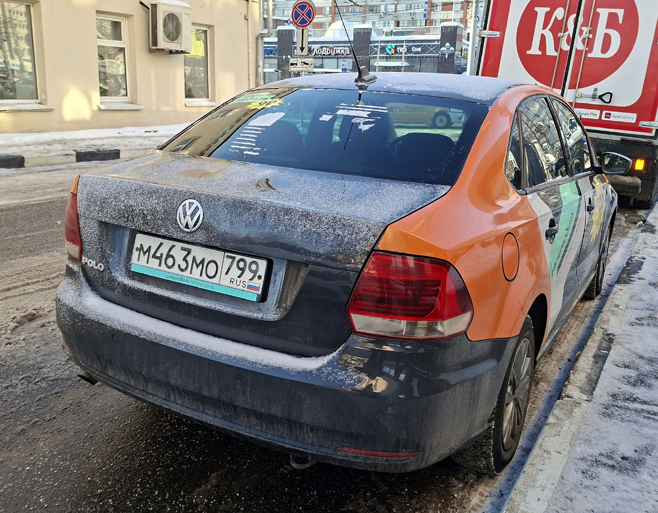 Тула, Volkswagen Polo № М 463 МО 799