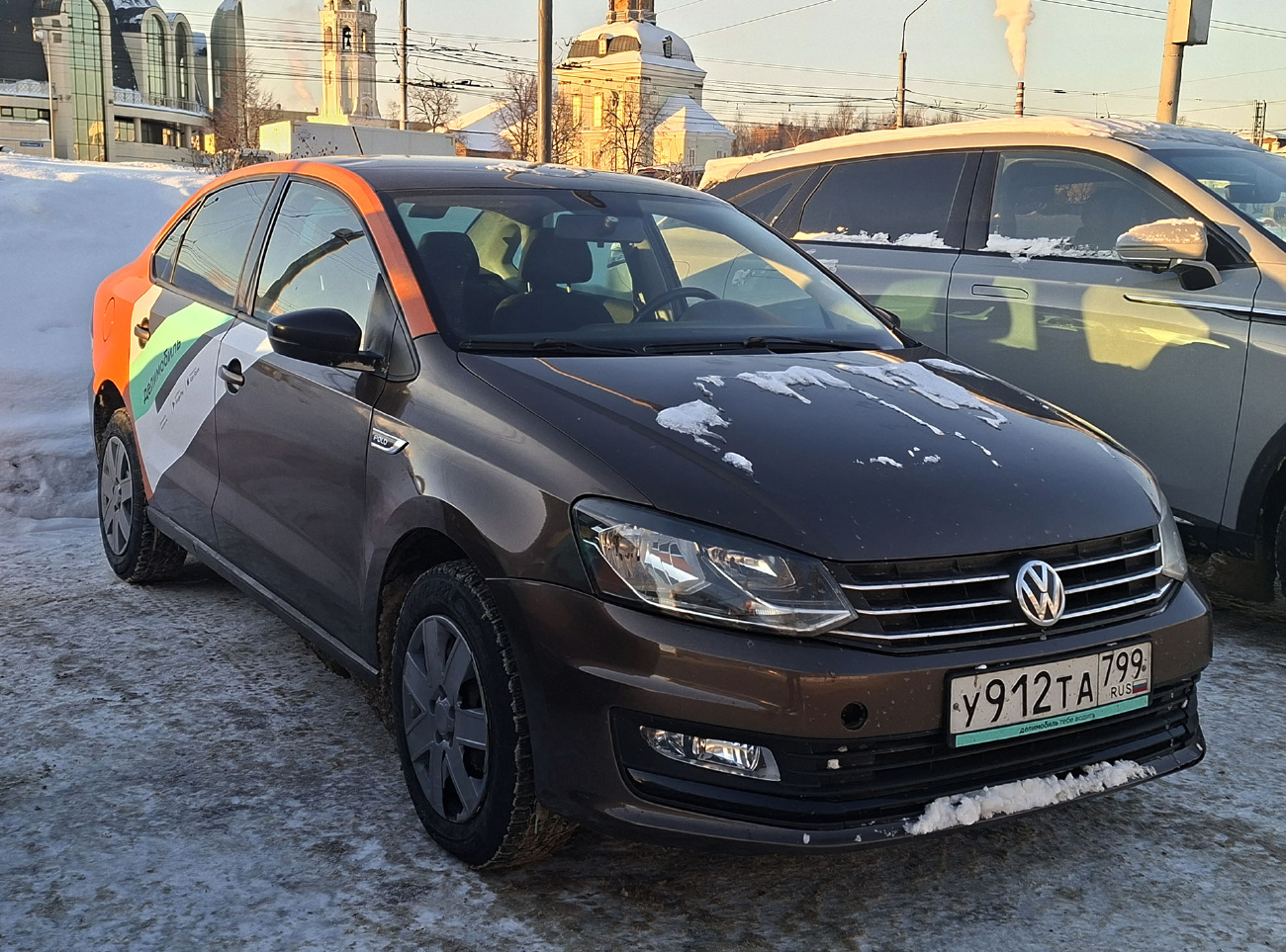 Тула, Volkswagen Polo № У 912 ТА 799