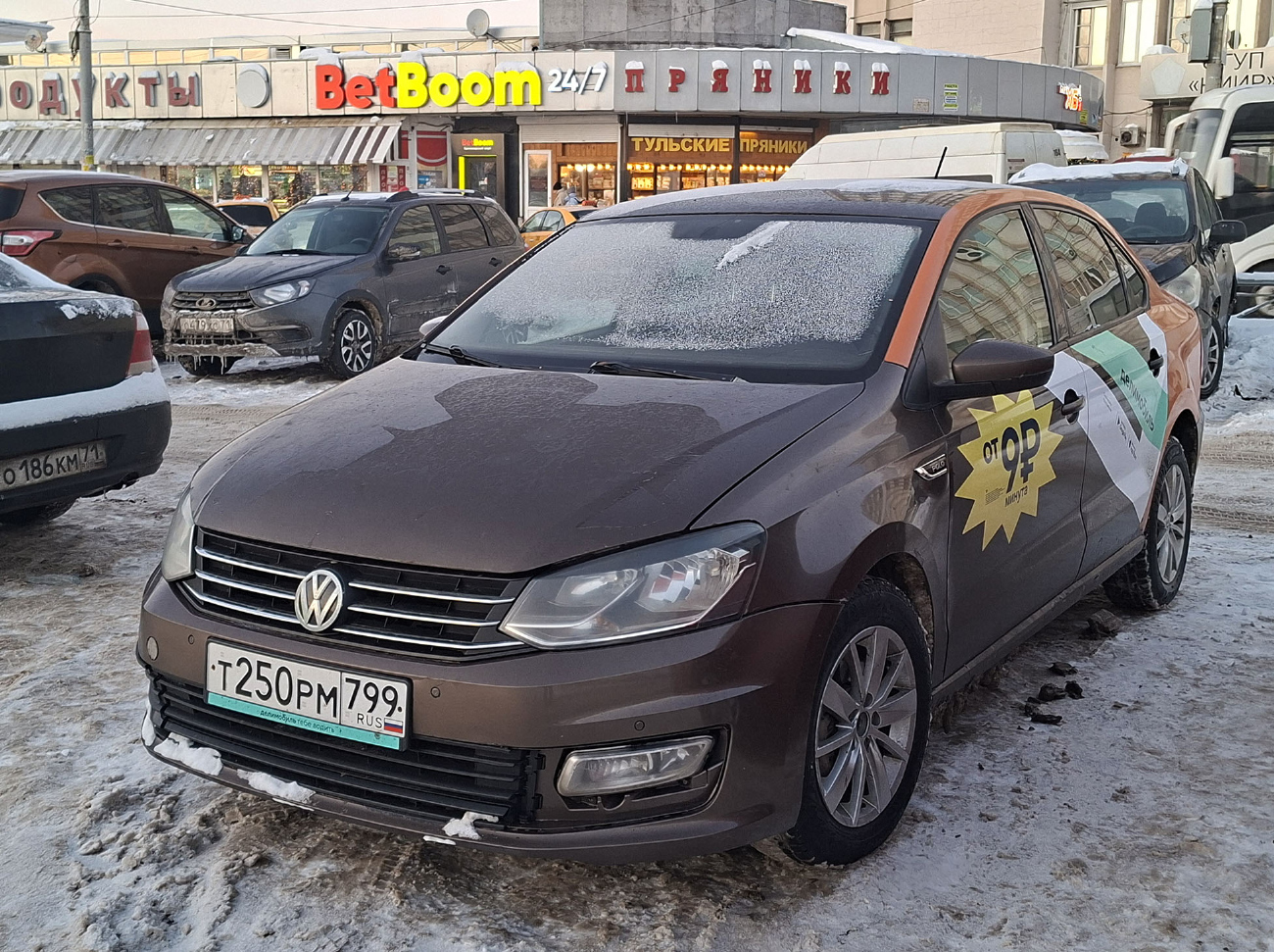 Тула, Volkswagen Polo № Т 250 РМ 799
