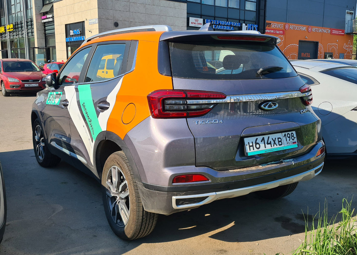 Санкт-Петербург, Chery Tiggo 4 № Н 614 ХВ 198