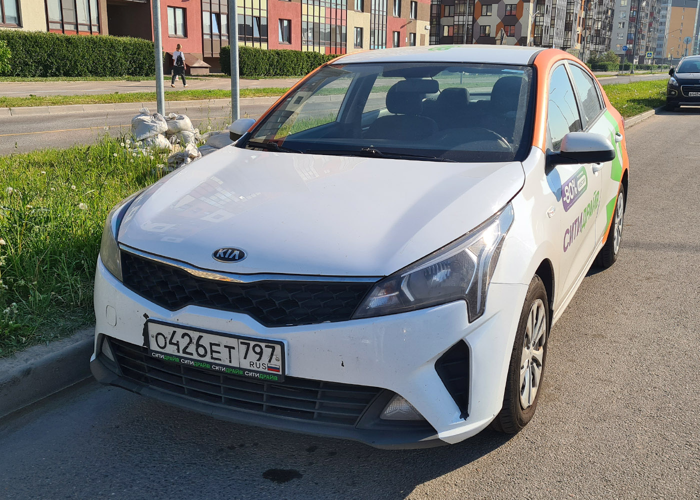 Санкт-Петербург, KIA Rio № О 426 ЕТ 797