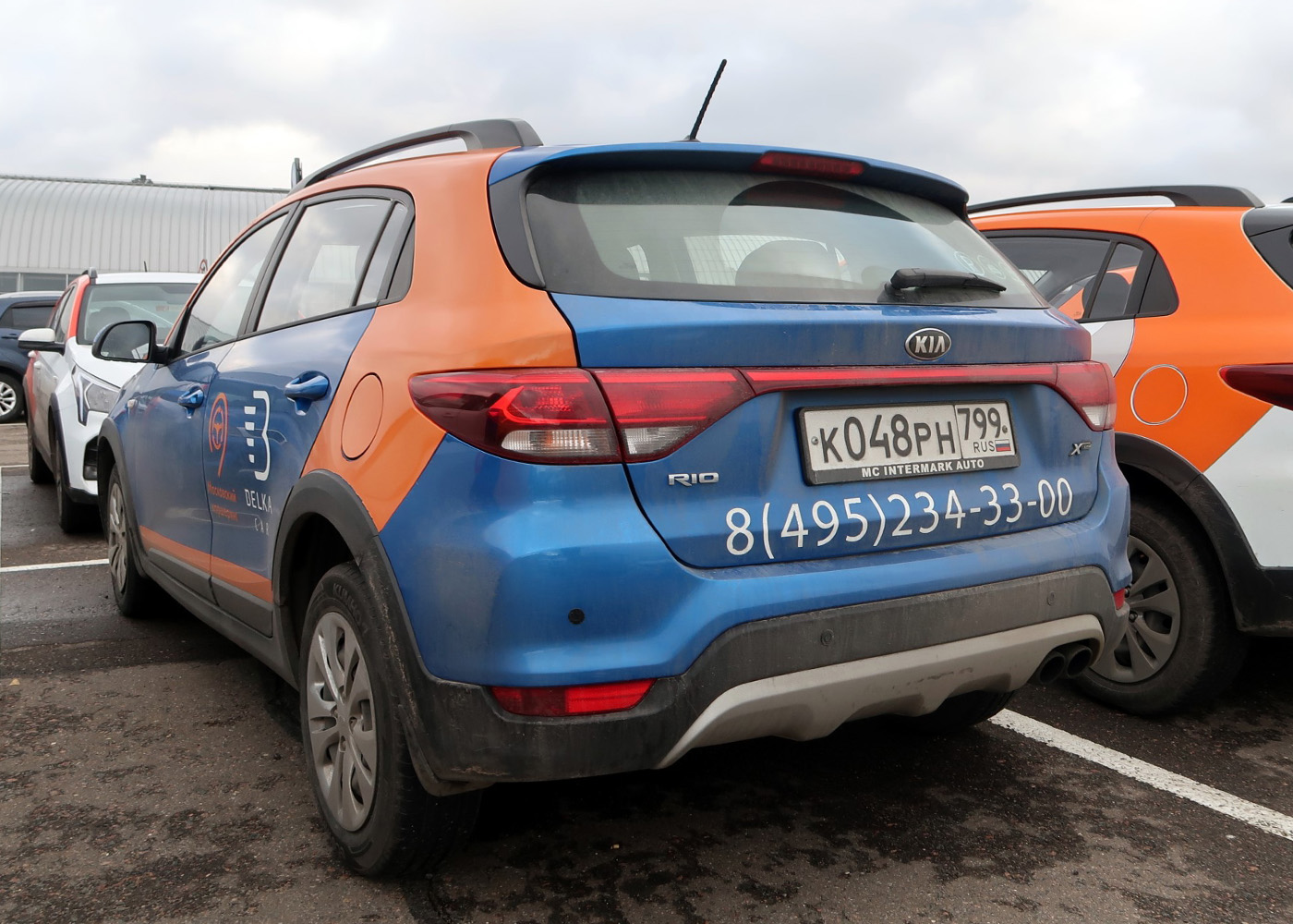 Москва, KIA Rio № К 048 РН 799
