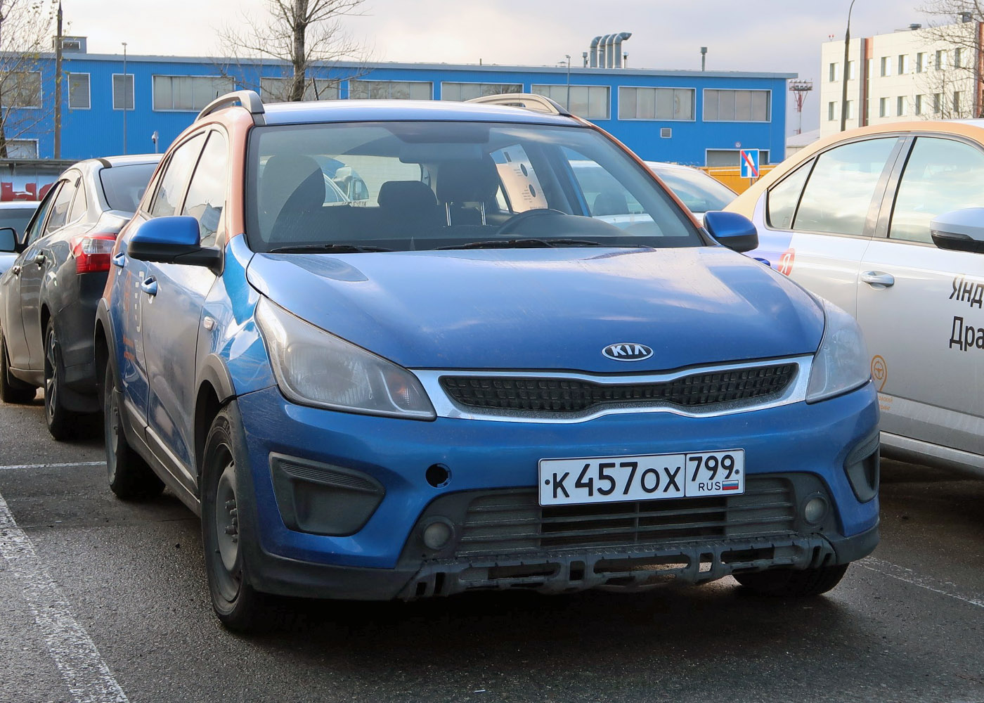 Москва, KIA Rio № К 457 ОХ 799