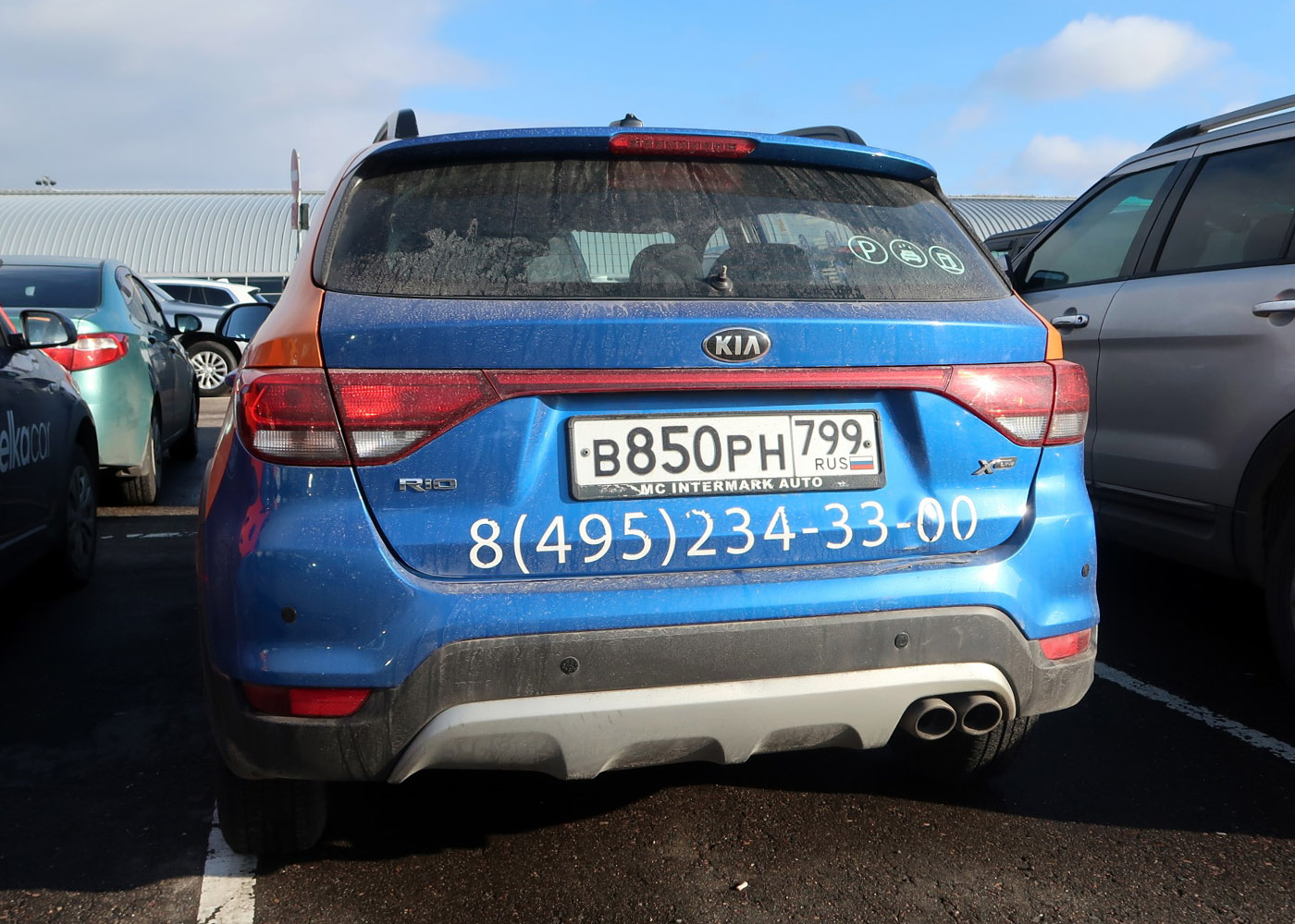 Москва, KIA Rio № В 850 РН 799