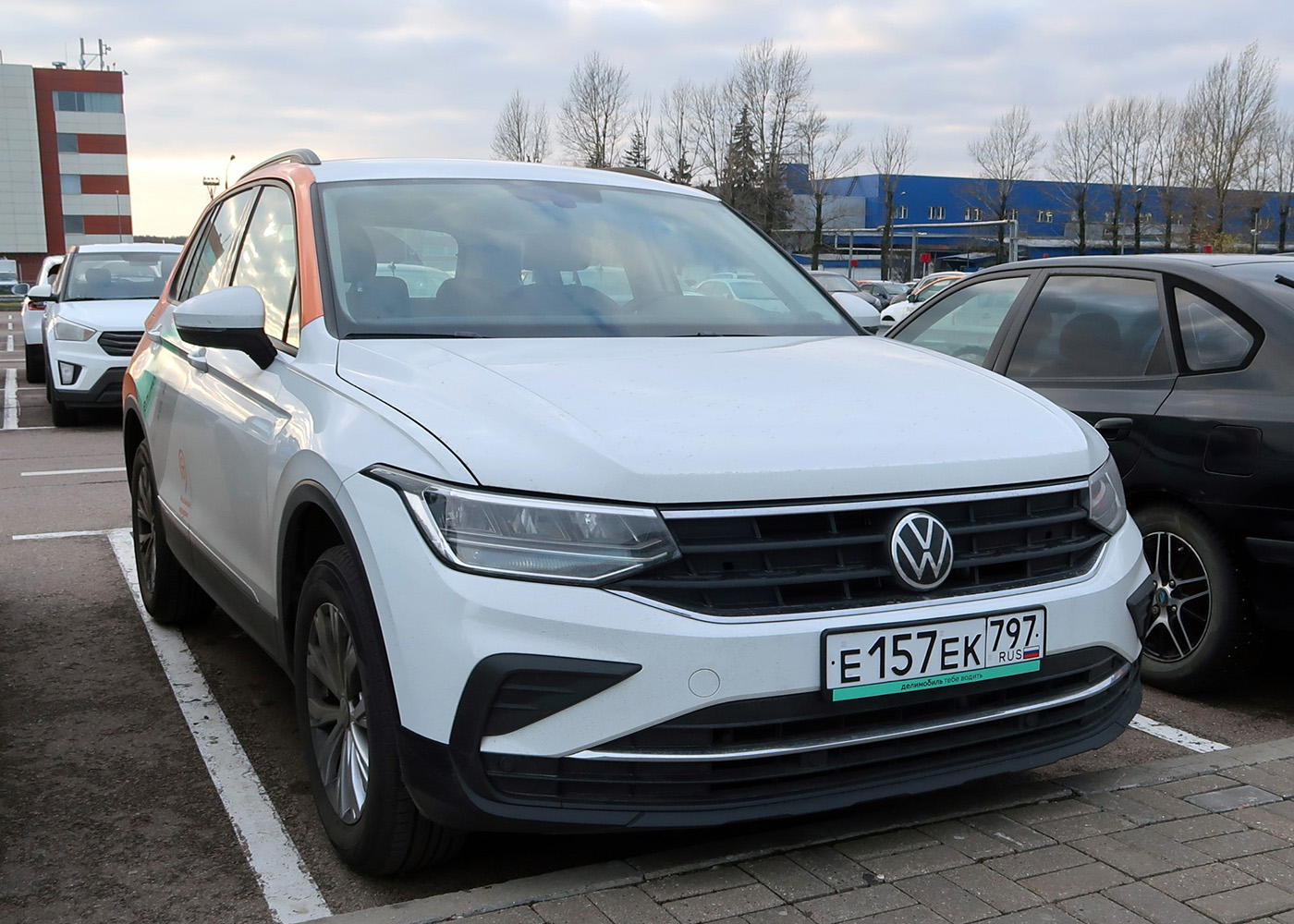 Москва, Volkswagen Tiguan № Е 157 ЕК 797