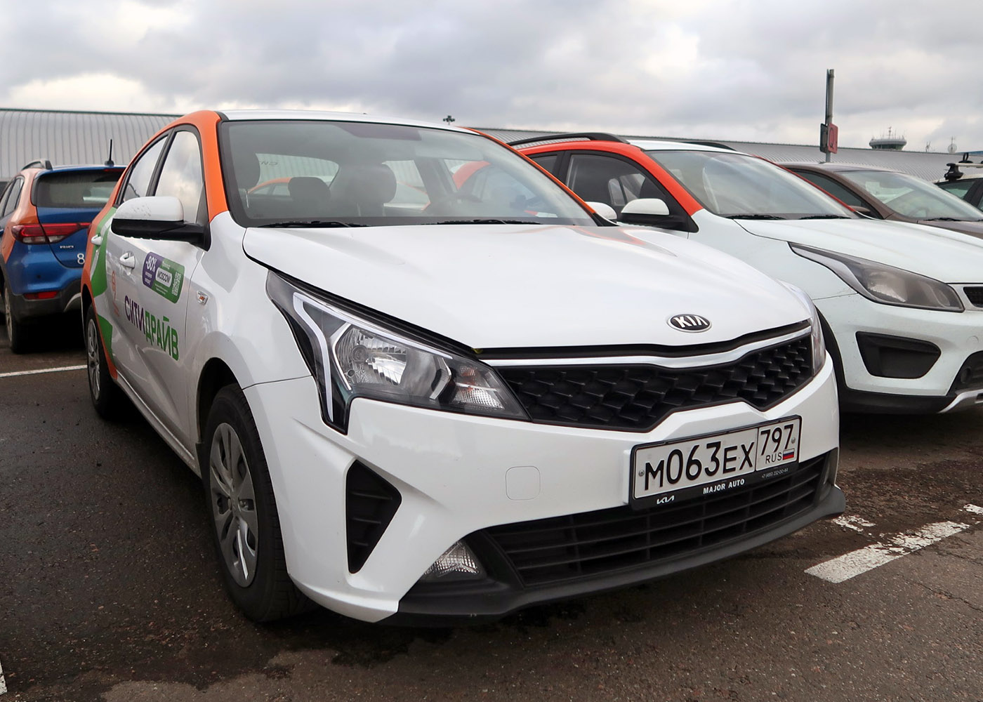 Москва, KIA Rio № М 063 ЕХ 797