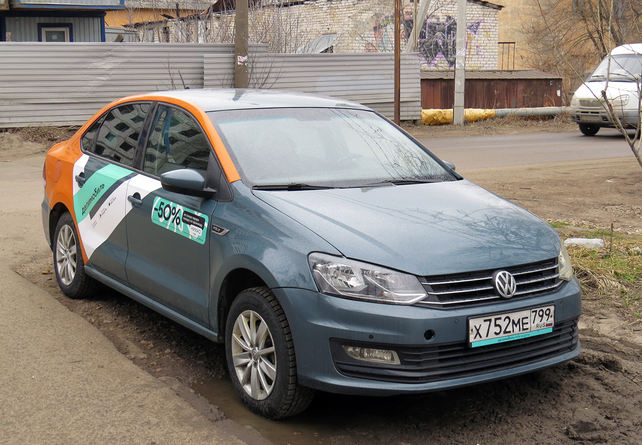 Нижний Новгород, Volkswagen Polo № Х 752 МЕ 799