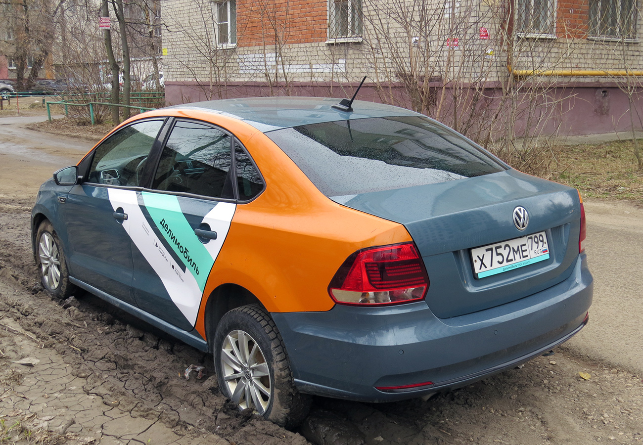 Нижний Новгород, Volkswagen Polo № Х 752 МЕ 799