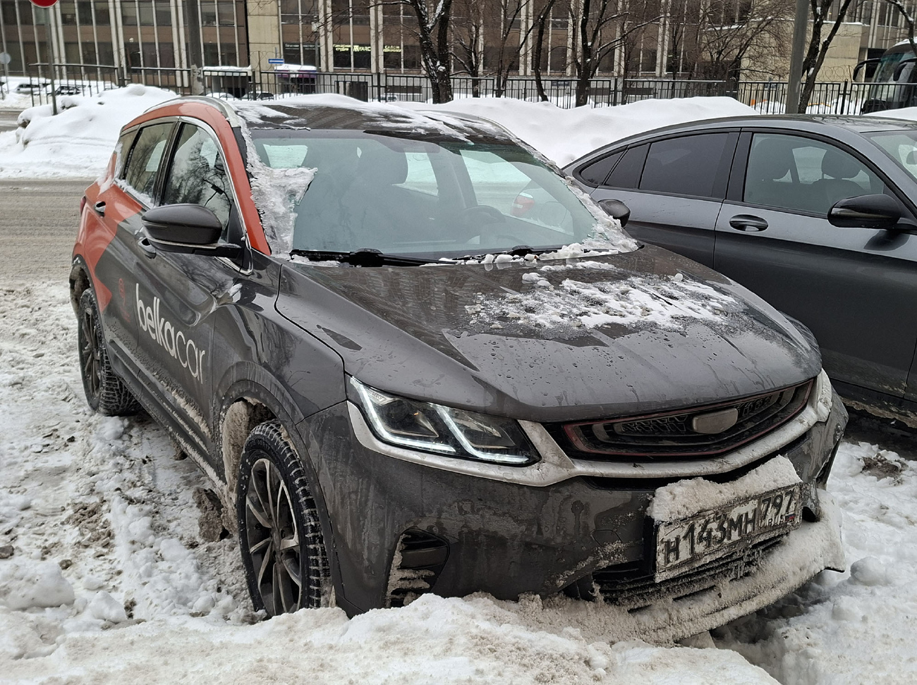 Москва, Geely Coolray № Н 143 МН 797