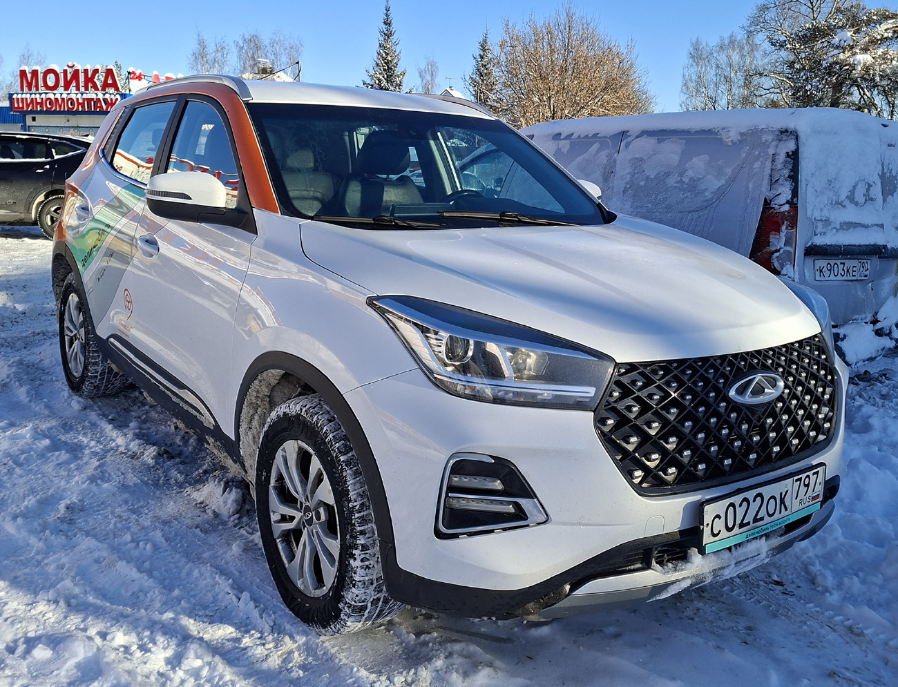 Москва, Chery Tiggo 4 № С 022 ОК 797