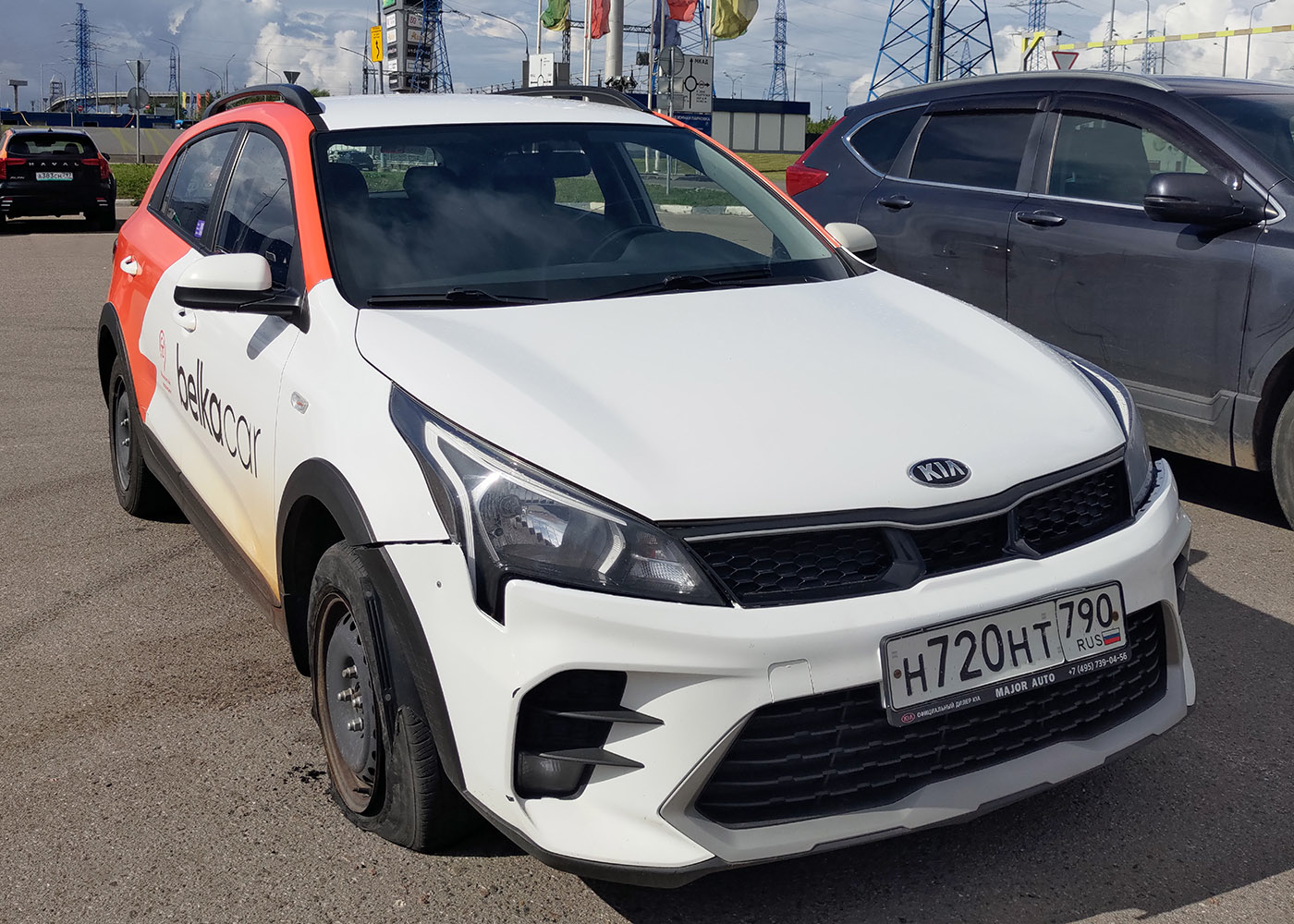 Москва, KIA Rio № Н 720 НТ 790