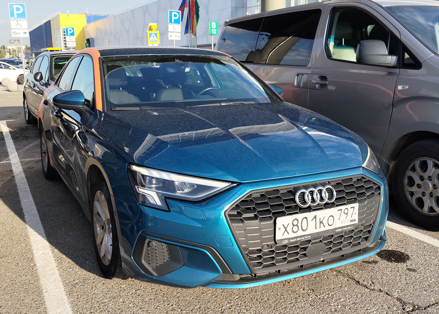Москва, Audi A3 № Х 801 КО 797