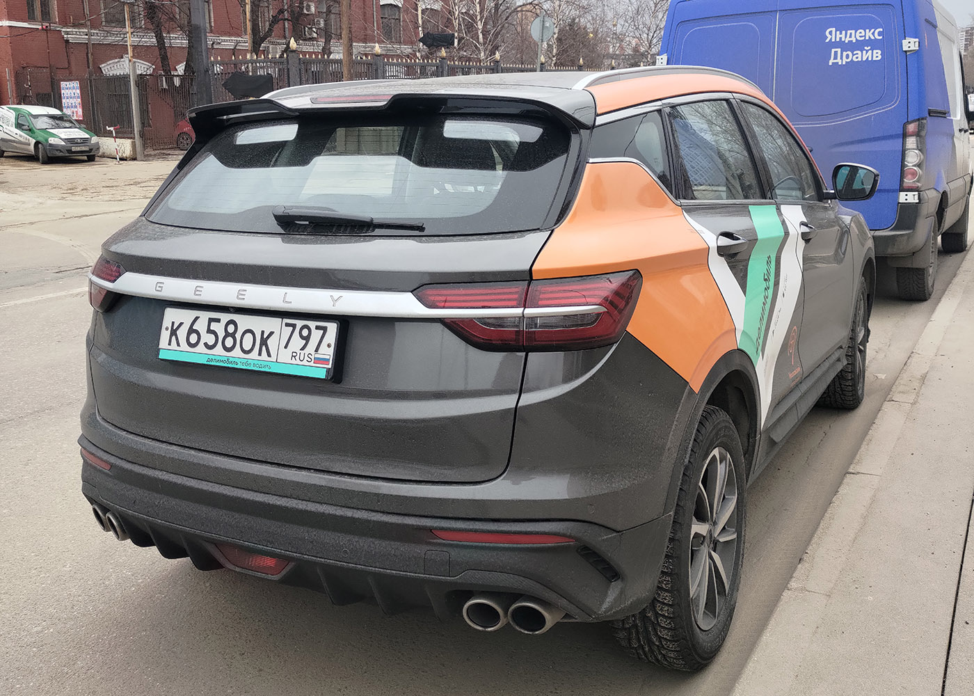 Москва, Geely Coolray № К 658 ОК 797