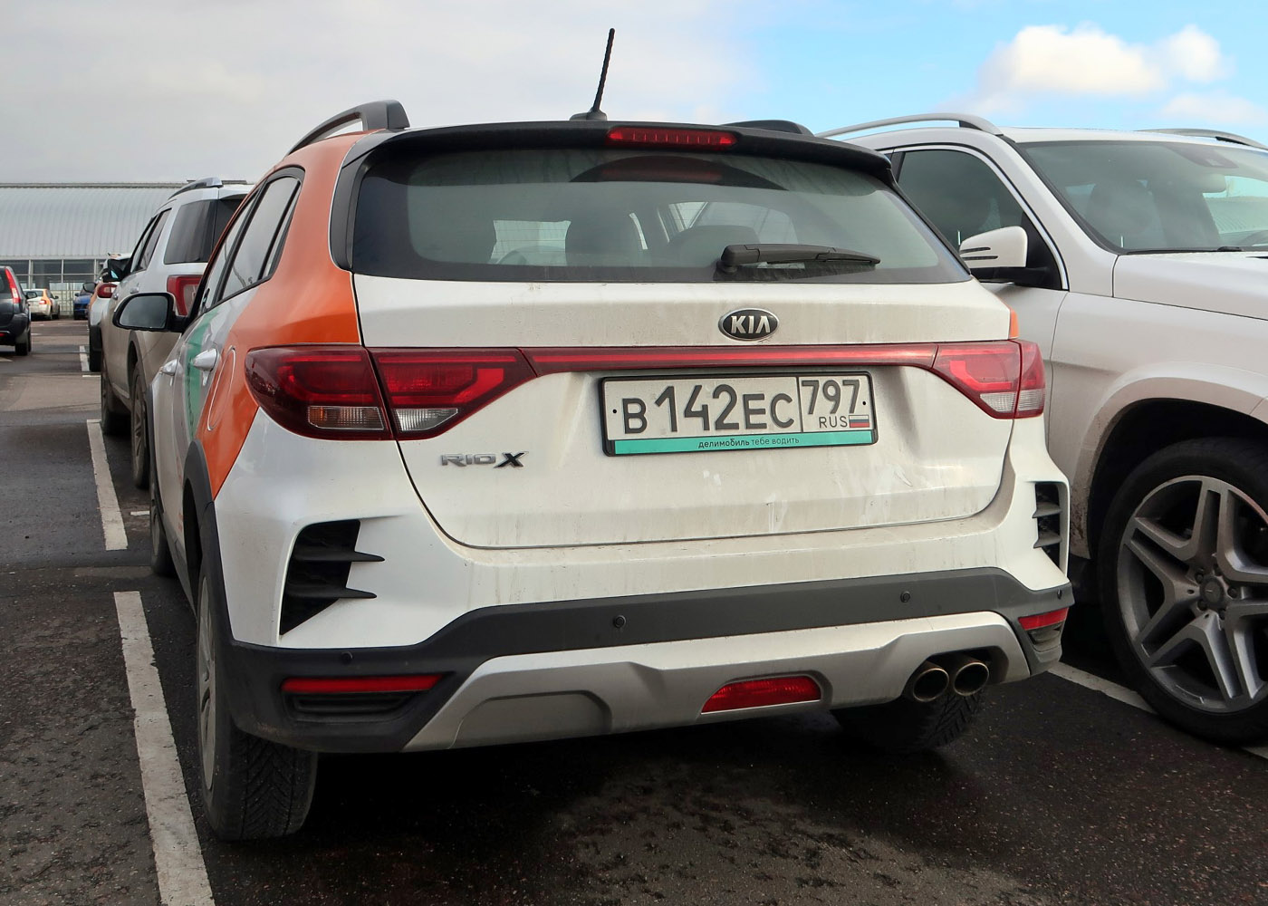 Москва, KIA Rio № В 142 ЕС 797