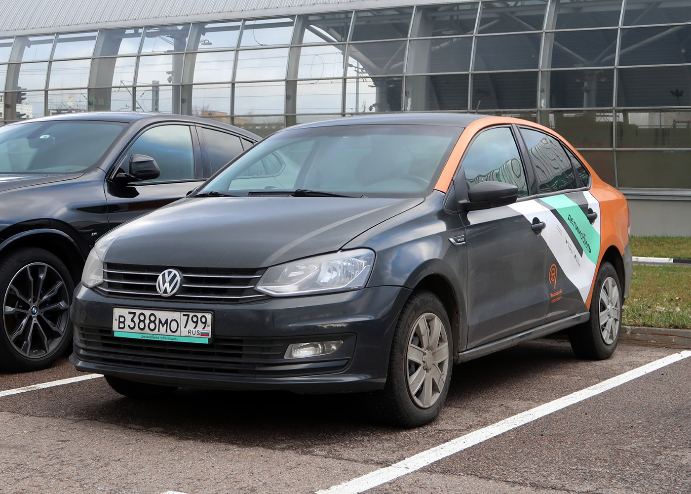 Москва, Volkswagen Polo № В 388 МО 799