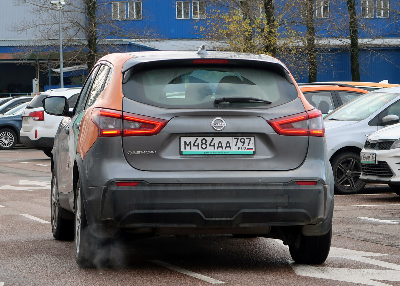 Москва, Nissan Qashqai № М 484 АА 797