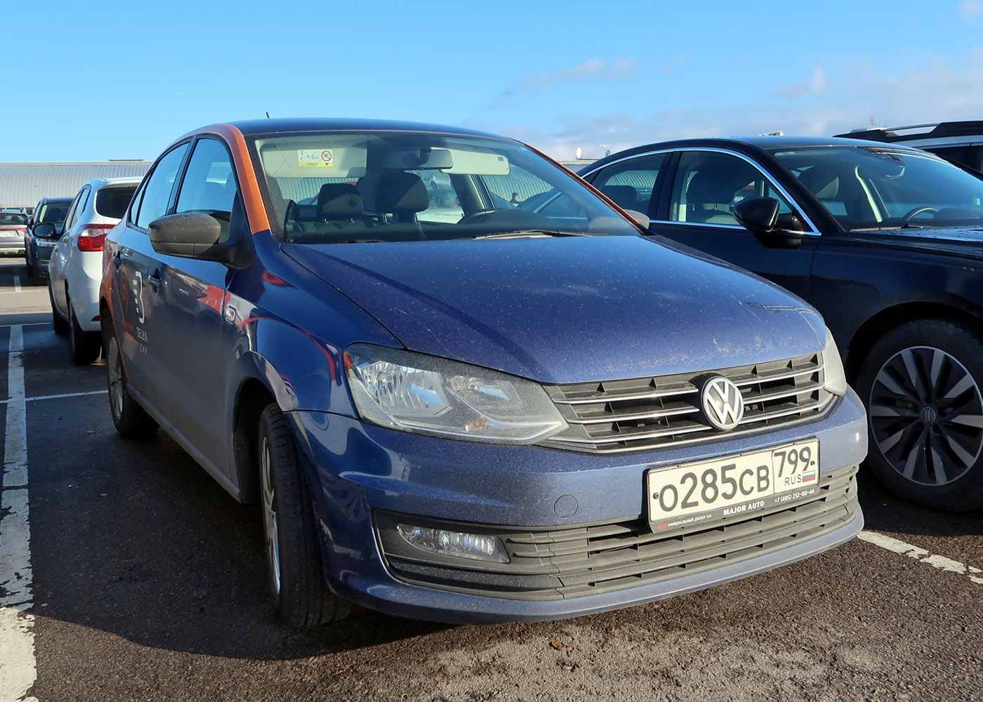 Москва, Volkswagen Polo № О 285 СВ 799
