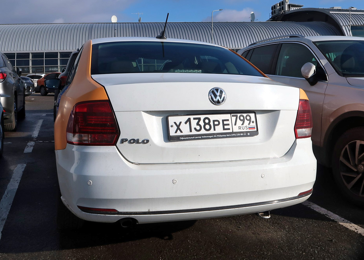 Москва, Volkswagen Polo № Х 138 РЕ 799
