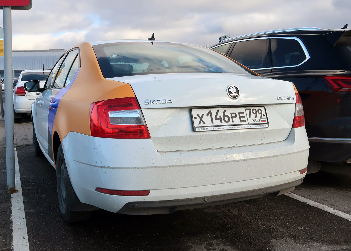 Москва, Škoda Octavia № Х 146 РЕ 799