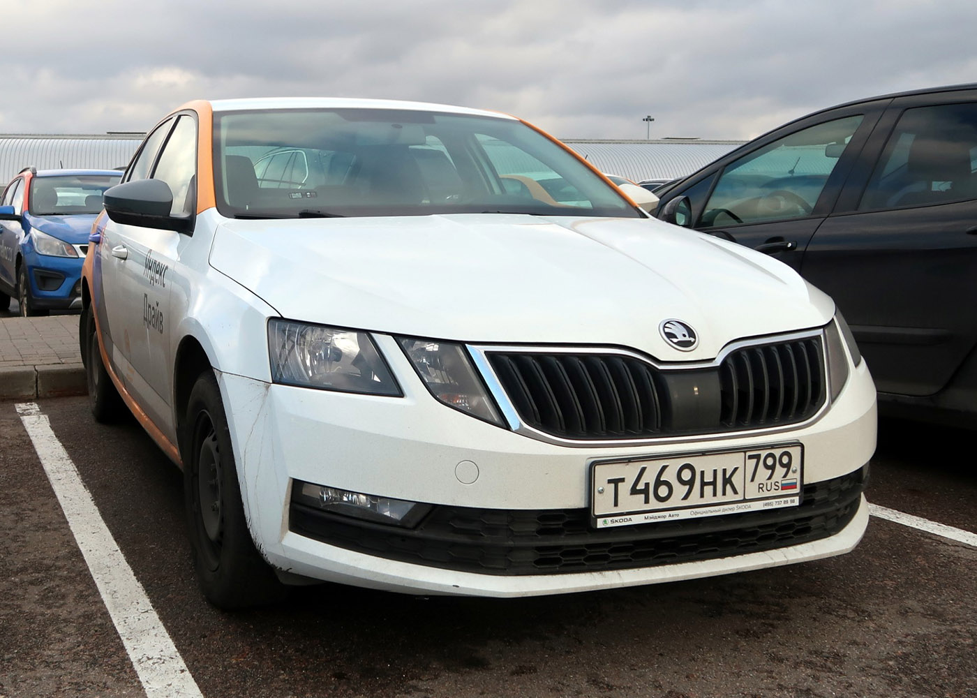 Москва, Škoda Octavia № Т 469 НК 799