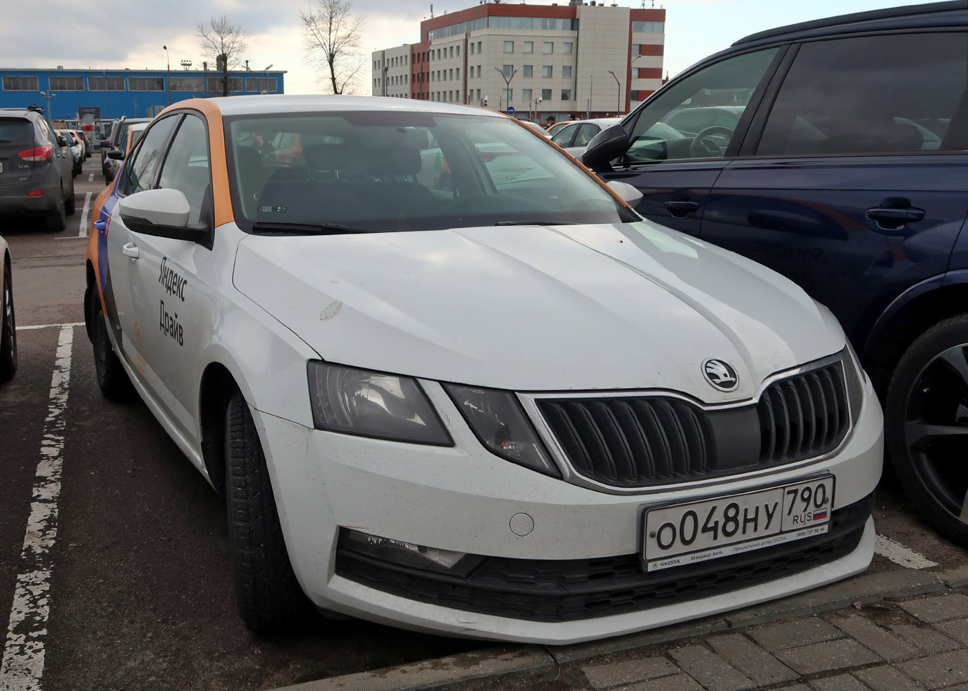 Москва, Škoda Octavia № О 048 НУ 790