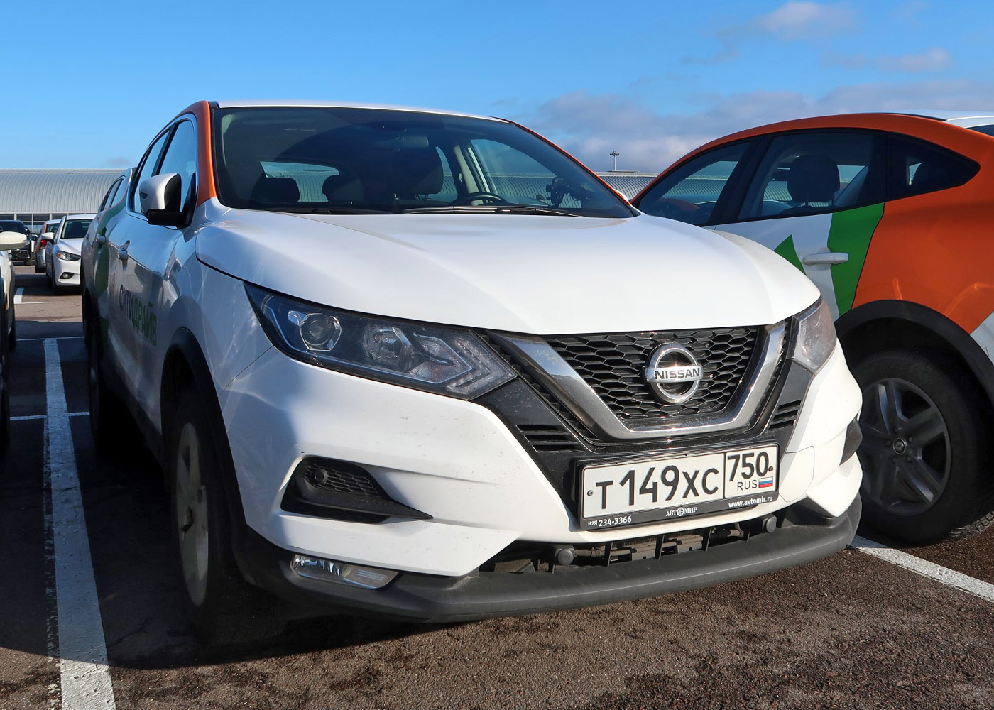 Москва, Nissan Qashqai № Т 149 ХС 750