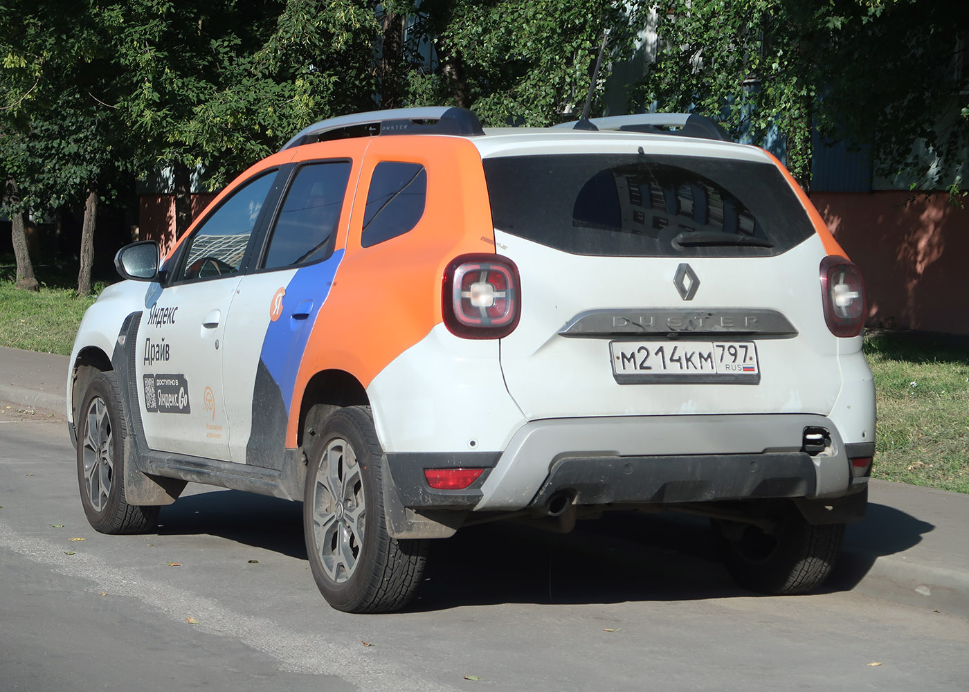 Москва, Renault Duster № М 214 КМ 797