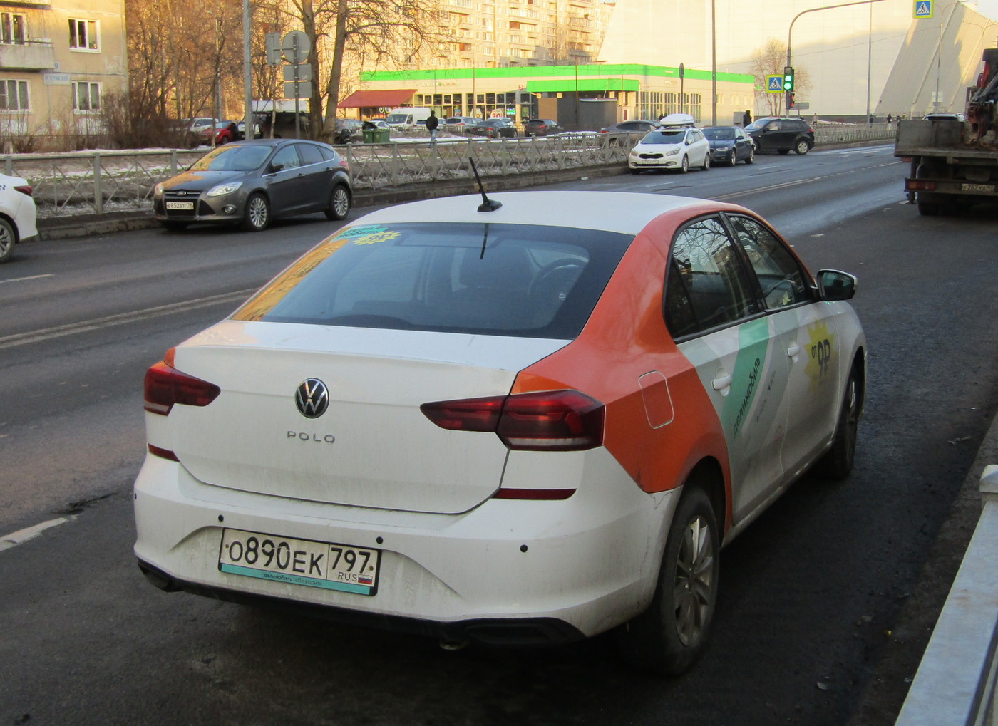 Санкт-Петербург, Volkswagen Polo № О 890 ЕК 797